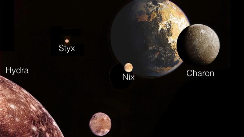 The US study should help scientists figure out how Pluto and its entourage of moons formed [AP]